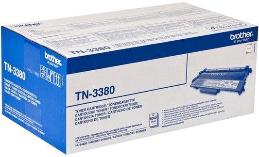 Brother TN-3380 - Tonercartridge / Zwart / Hoge Capaciteit