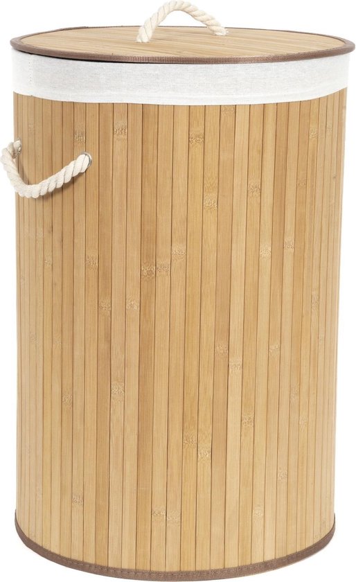 Compactor Wasmand Bamboe 40 X 60 Cm Bruin