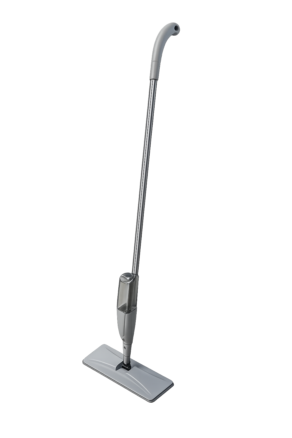 UltraClean Microfiber Vloermop met Spray - 118 cm - Grijs