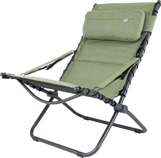 Crespo - Loungestoel - AP/262 - Tex-Comfort - Groen