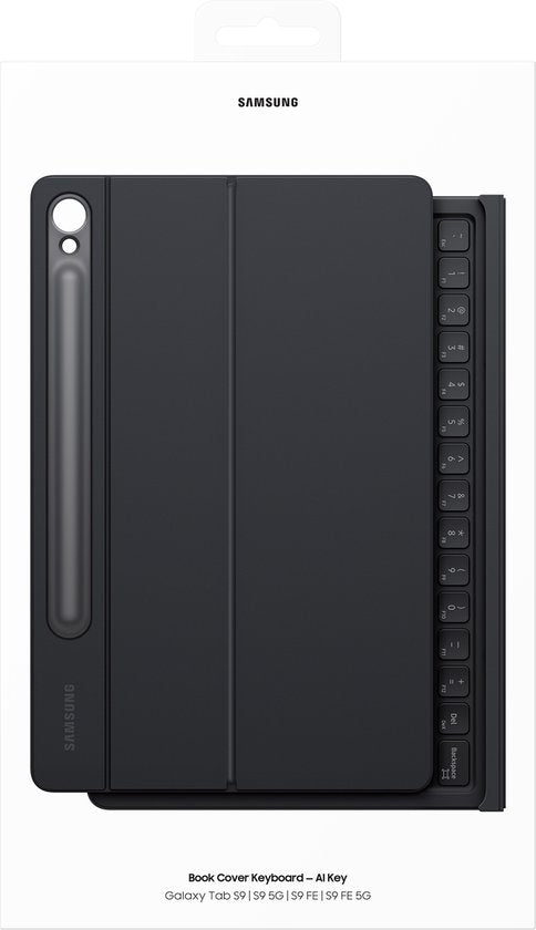 Samsung - Book Cover Keyboard - Galaxy Tab S9 / S9 FE / S10 FE / S10 Lite - Zwart - QWERTY