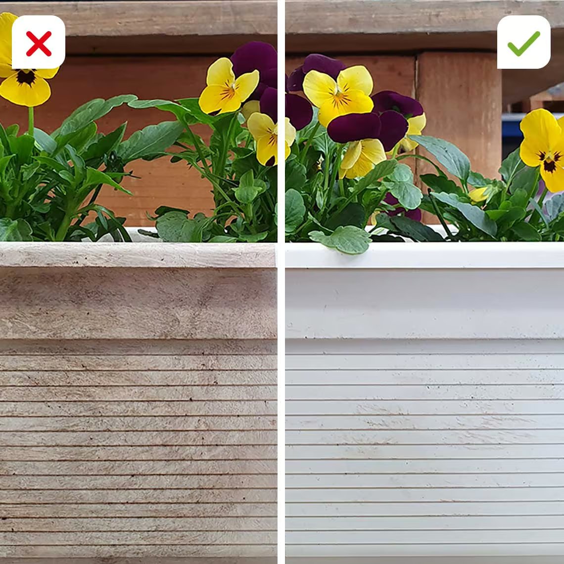 Freshmo Opfrisser 750 ml - Inclusief Borstel - Voor Hout, Steen en Kunststof - Verwijdert Grauwe Waas