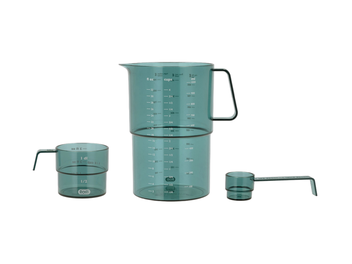 Rosti Mensura Maatbekerset 3-delig – 1 liter – Groen