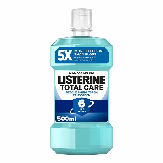 Listerine Total Care Bescherming Tegen Tandsteen 500 ml
