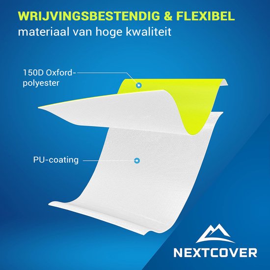 NEXTCOVER® Universele regenhoes voor fietshelmen - 100% wind- en waterdichte helmhoes - Reflecterende fietsregenhoes voor alle helmen - Waterdichte helmhoes met reflecterende veiligheidsmarkeringen