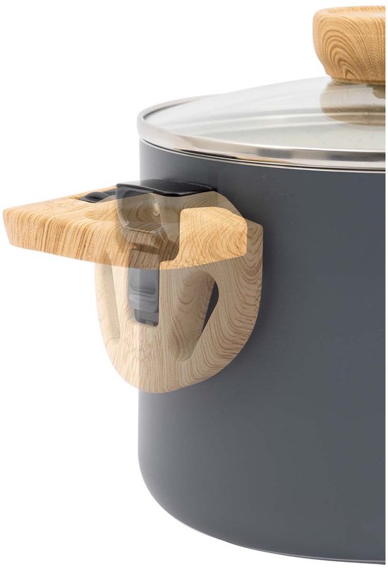 Bo-Camp - Urban Outdoor collection - Pannenset - Barbican - Aluminium - Inductie - 2-Delig
