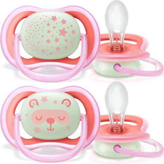 Philips Avent - Ultra Air Night - 6/18 maanden - 2 stuks - Blauw - SCF376/20