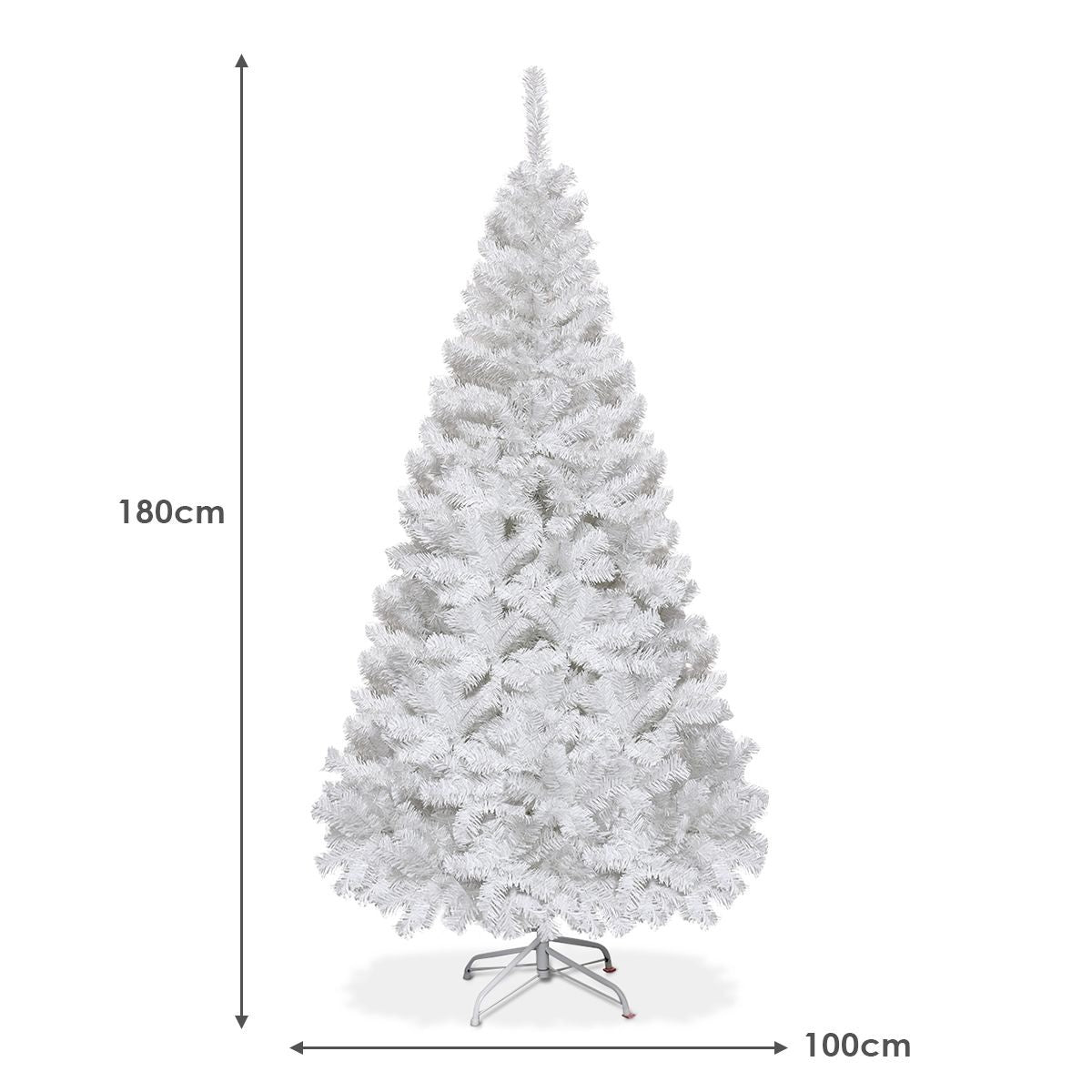 Coast Kunstkerstboom - 180cm - 650 Takken - Wit