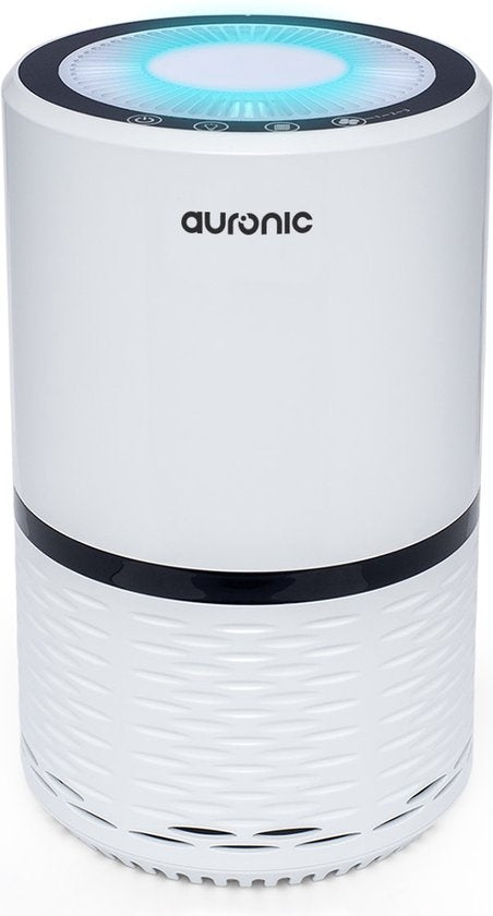 Auronic Luchtreiniger - Air Purifier met HEPA Filter - Verwijdert 99,97% - 25W - 3 Standen - Wit