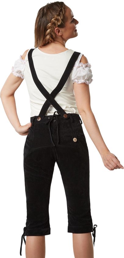 Dressforfun Lederhose Tegernsee XL - verkleedkleding kostuum halloween verkleden feestkleding carnavalskleding carnaval feestkledij partykleding - 302818