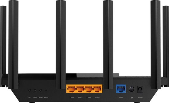 TP-Link Archer AXE75 - Router - WiFi Versterker - Tri-Band - WiFi 6E