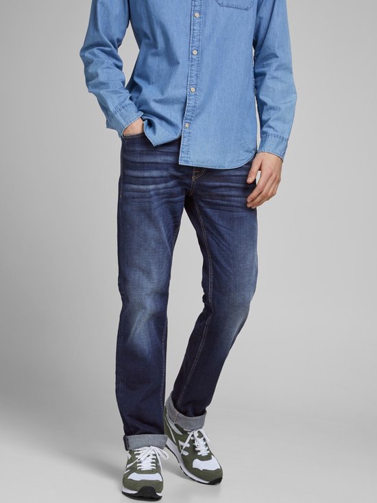Jack & Jones JJICLARK JJORIGINAL JOS 278 Slim Fit Jeans Heren - Größe 40 - Biologisch Katoen