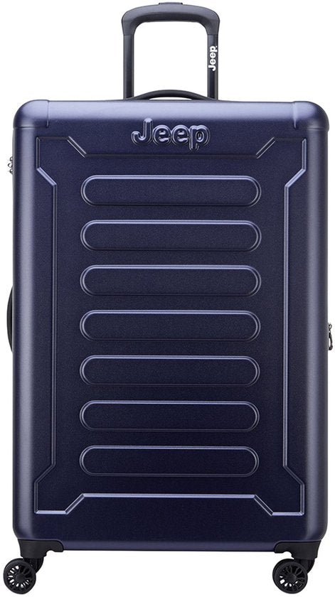 Delsey JH004C 76 cm Vergrootbare Reiskoffer - Blauw