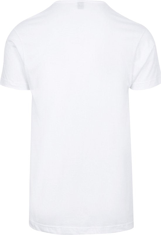 Alan Red - Vermont T-shirt V-hals Wit 3-pack - Heren - Maat XL - Regular-fit