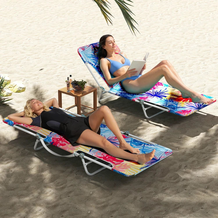 Coast Strandligbedden - Set van 2 - 5 Standen - Oxford - 150 kg