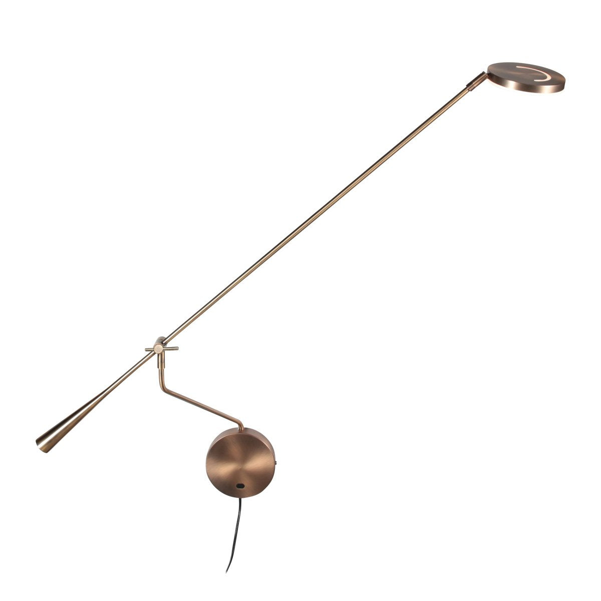 Steinhauer Exclusive - wandlamp - Soleil2 - brons - kunststof metaal - bedlampje - LED - 4387BR