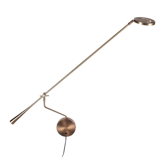 Steinhauer Exclusive - wandlamp - Soleil2 - brons - kunststof metaal - bedlampje - LED - 4387BR