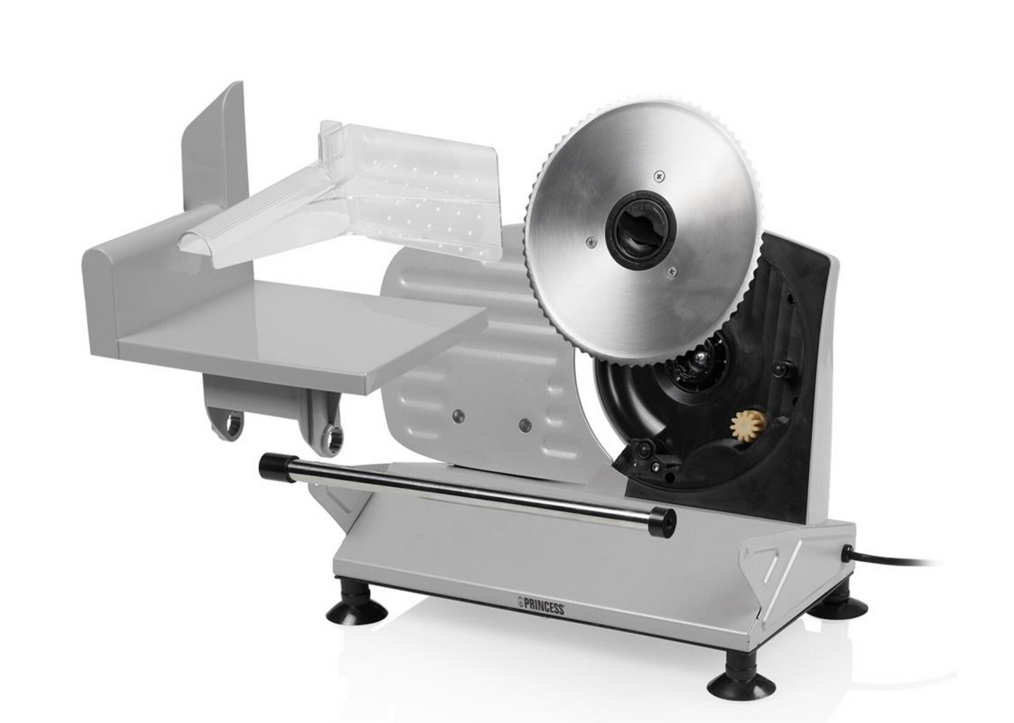 Princess Snijmachine 150W - Snijdikte 0-15mm - RVS Mes 17cm - Zilver