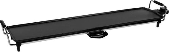 Tristar Bakplaat BP-2984 - Gourmet bakplaat XL - Grillplaat 90 cm - Voor 8 tot 10 personen - Met regelbare thermostaat - Anti-aanbaklaag - Extra lang snoer - Zwart