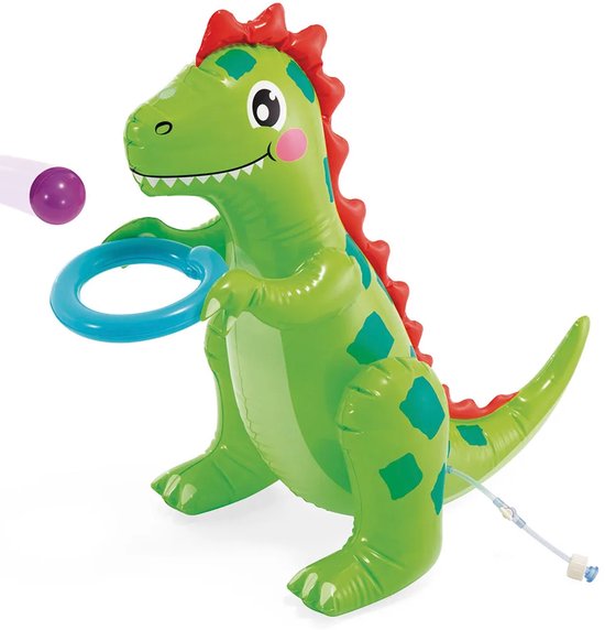 Intex Opblaasbaar speelzwembad - Dino Park - met glijbaan - 201x157x69cm