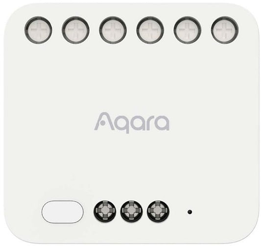 Aqara Dual Relay Module T2 slimme inbouwschakelaar 2 kanalen Zigbee Matter