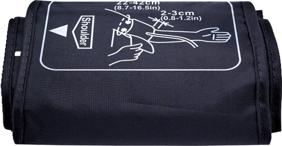 Inventum BDA435 - Bloeddrukmeter bovenarm - Hartslagmeter - Manchet 22 tot 42 cm - Volautomatisch - Onregelmatige hartslag - Inclusief batterijen