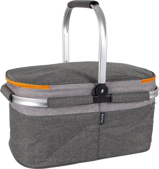 Bo-Camp - Koeltas - Koelmand - Grijs - Polyester - 26 Liter