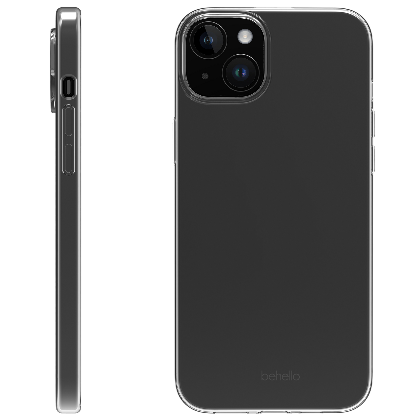 BeHello Telefoonhoesje iPhone 15 Plus Thin Gel Case - Transparant