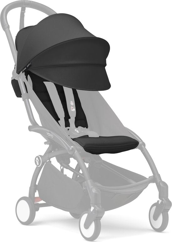 Stokke® YOYO 3 6+ kleurenpakket Lichte Plooibuggy | Zwart