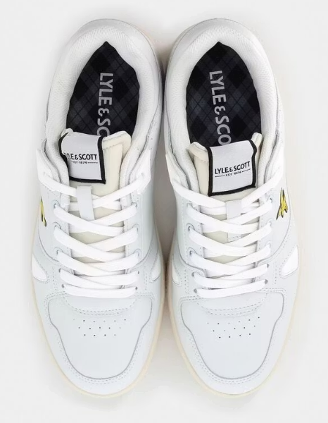 Lyle & Scott Evanton III Heren Sneakers – Maat 44 – Wit