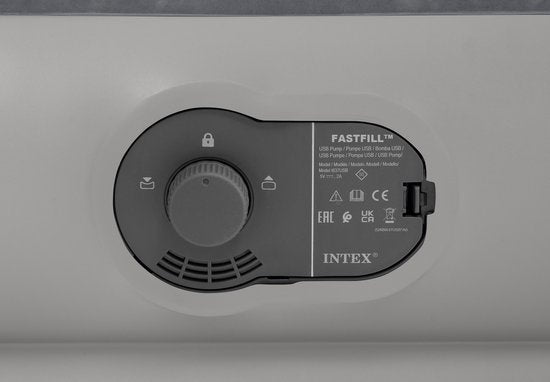 Intex Prestige Mid-Rise luchtbed - Queensize - Ingebouwde elektrische pomp - 203x152x30cm - 2 persoons