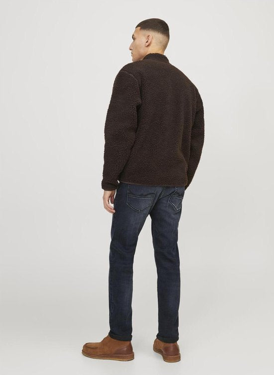 Jack & Jones Glenn Slim Fit Jeans JJFOX 50SPS - Donkerblauw Denim - W33/L32