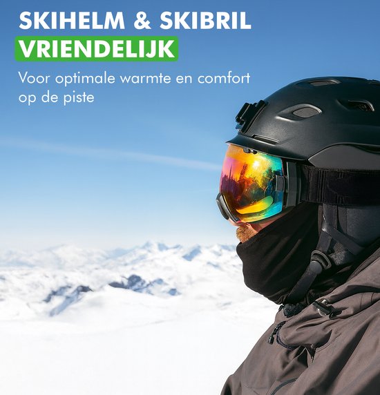 Travelhawk Balaclava - Helmmuts - Motor/Scooter Bivakmuts - Zwart