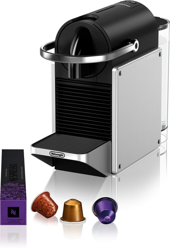 De'Longhi Nespresso Pixie EN127.S - Koffiecupmachine - Zilver