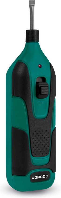VONROC Reparatieset voor laminaat & hout – Incl. 11 mengbare kleuren en batterijen