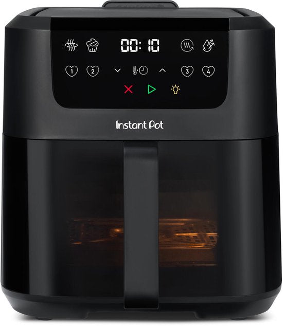 Instant Pot Vortex Plus 5L Airfryer – 4-in-1 – ClearCook Kijkvenster – OdourErase Geurfilter – EvenCrisp – Vaatwasserbestendig