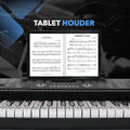 Finesse Keyboard Piano met Standaard - 61 Keys - New Orleans Model - zwart - 85.9 x 32.2 x 10.4 cm