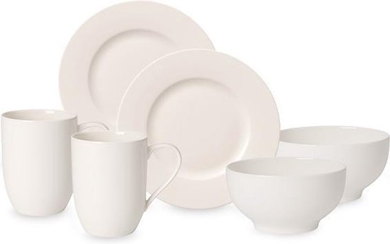 Villeroy & Boch For Me Ontbijtbord 23 cm - Porselein/wit