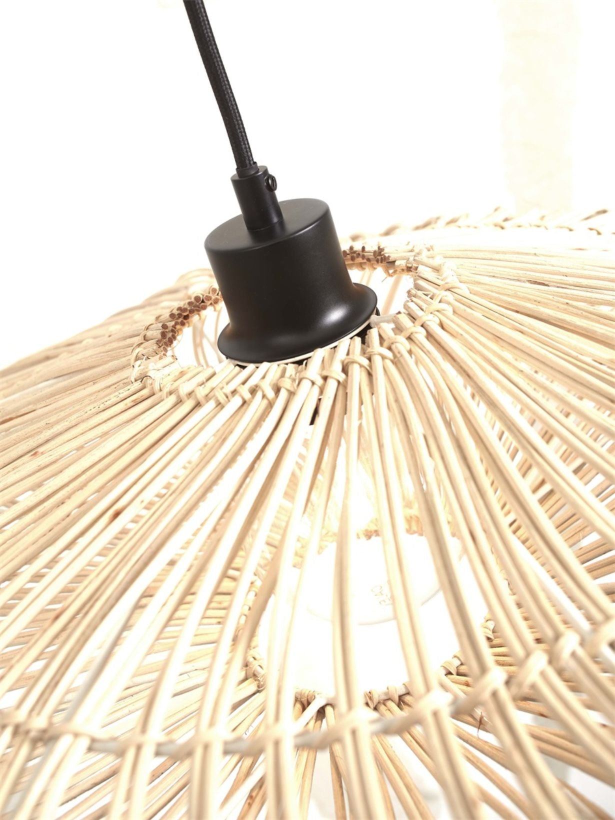 Good & Mojo Zanzibar Hanglamp - Bamboe - Naturel