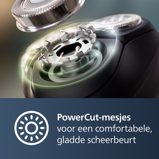 Philips Shaver 3000X X3003/00 –Nat & droog - Scheerapparaat voor mannen - Met trimmer – Blauw