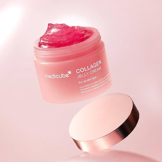 Medicube - Collagen Jelly Cream - 110 ml - Alle Huidtypes - Hydraterend - Verzorgend - Gezichtsverzorging - Korean Skincare