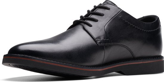 CLARKS Zakelijke Schoen Atticus LTLace - Zwart - Maat 42.5