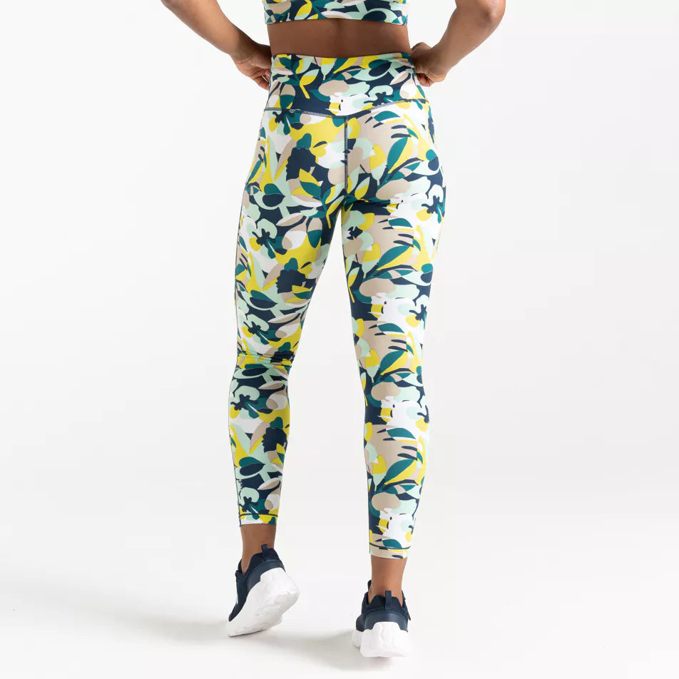 Dare2B Influential Leggings – Recycled – Squat-proof – Sneldrogend – Sleutelvak – Reflecterend - Maat L