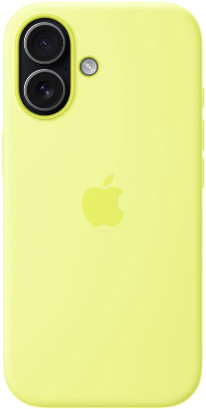 Siliconenhoesje met MagSafe voor iPhone 17 - Neongeel