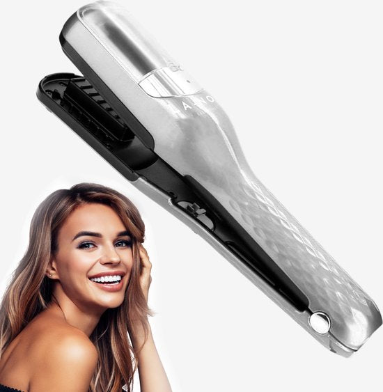 La Nou® Split Remover 4 - Split Ender - Incl. accessoires - Voor Gespleten Haarpunten - Split end Trimmer - Split remover - Zilver