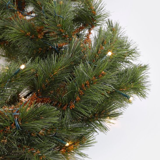 Triumph Tree Forest Frosted Guirlande met LED Verlichting - L270 cm - Groen