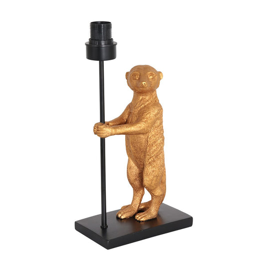 Anne Lighting - tafellamp - Animaux - zwart - kunststof metaal - losse armatuur - E27 - 3126ZW