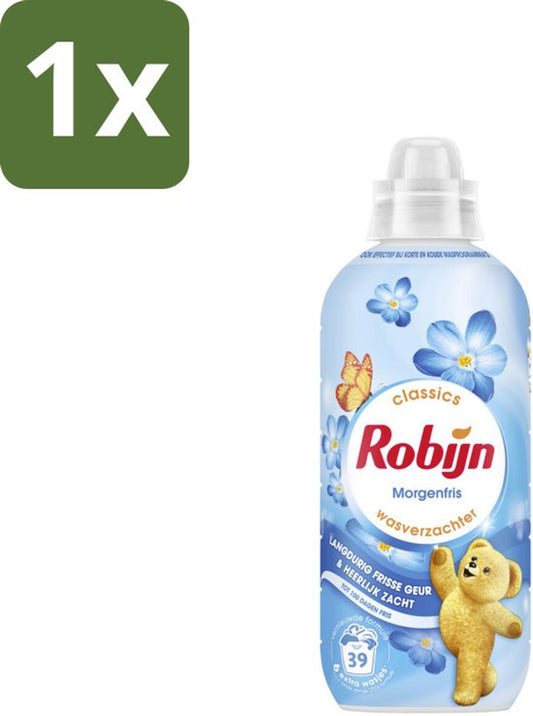 1 x Robijn – Wasverzachter – Morgenfris – 780 ml - Kabel - Kabels - Kabelsysteem - Kabelsysteem