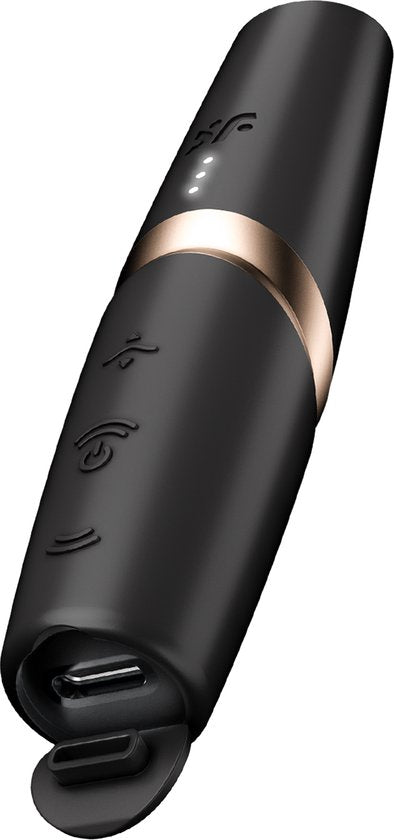 Satisfyer - Perfect Kiss – 3D Air Pulse Vibrator - Lipstick Design