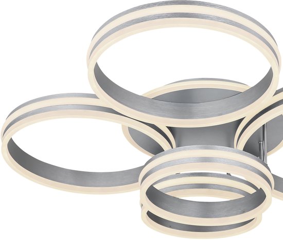 Globo plafonniere Rubio - grijs - metaal - 67260-120